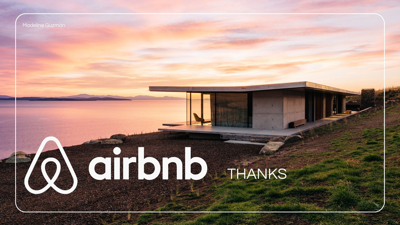 graphic design  airbnb Travel