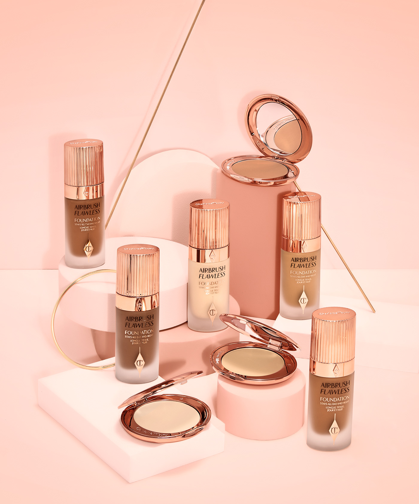 beauty foundation complexion cosmetics editorial Bloomingdales Fashion  luxury still life Advertising 