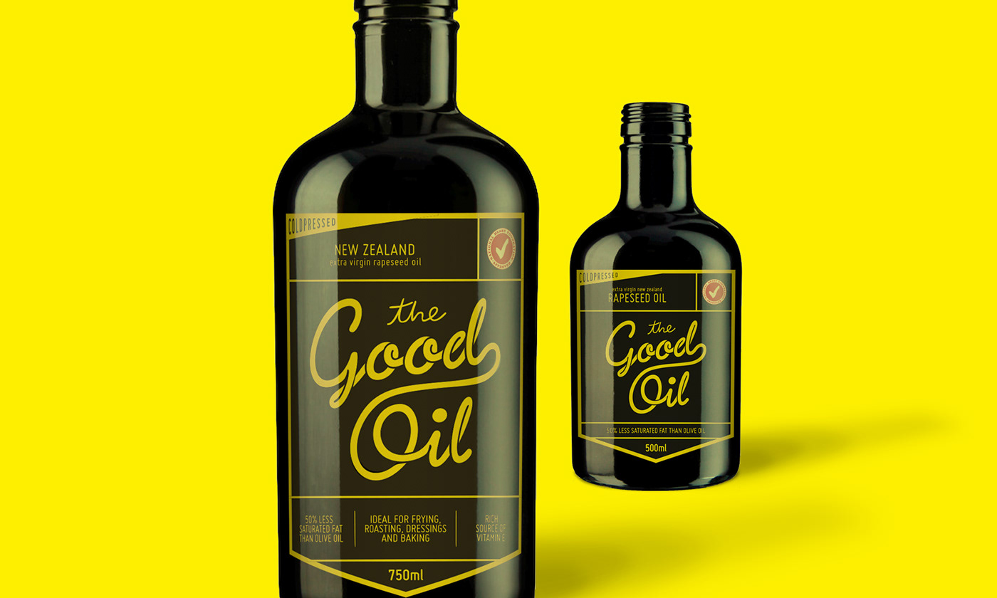 Packaging typography   yellow black poster Health
