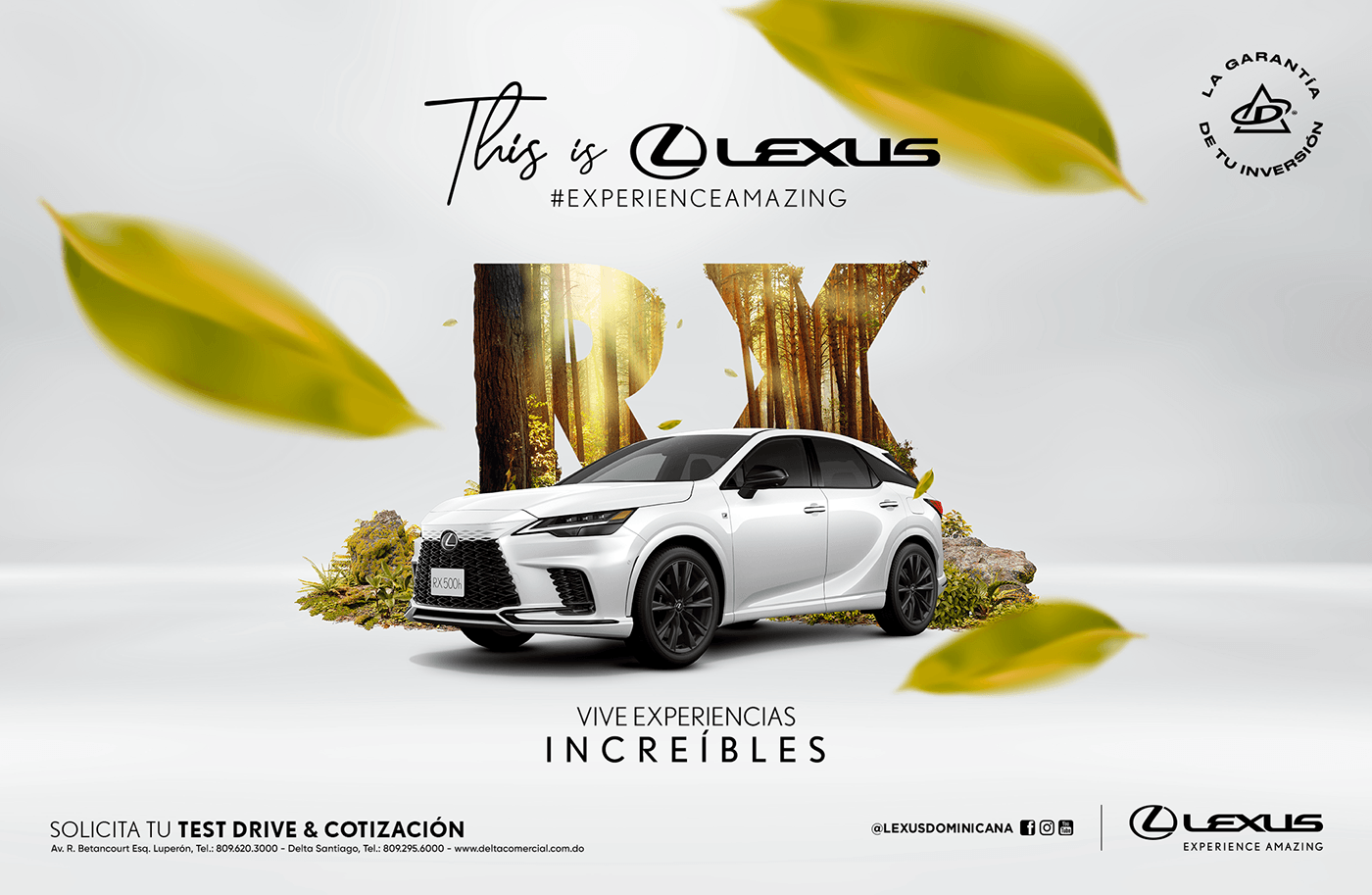 Lexus luxury elegant automobile marketing   Advertising  ads banner post elements