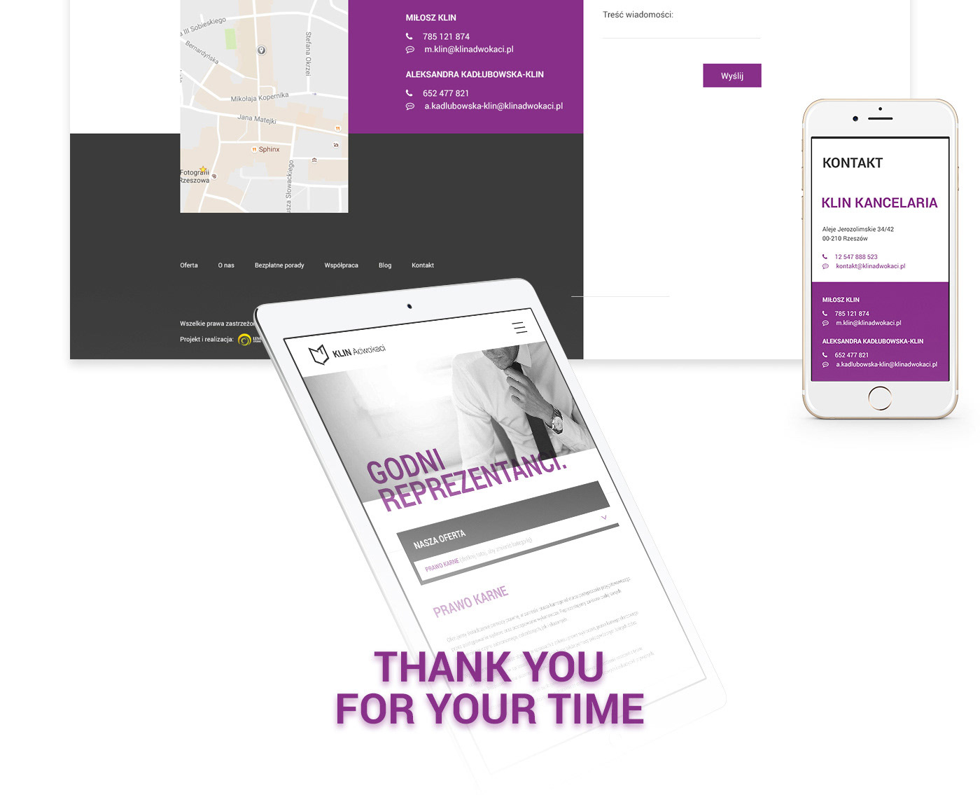 law firm purple White corporate Web clean Responsive court knowledge