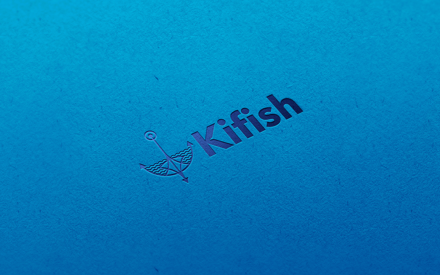 angola brand fish fishing Kifish logo Pesca sea visual identity Zameno