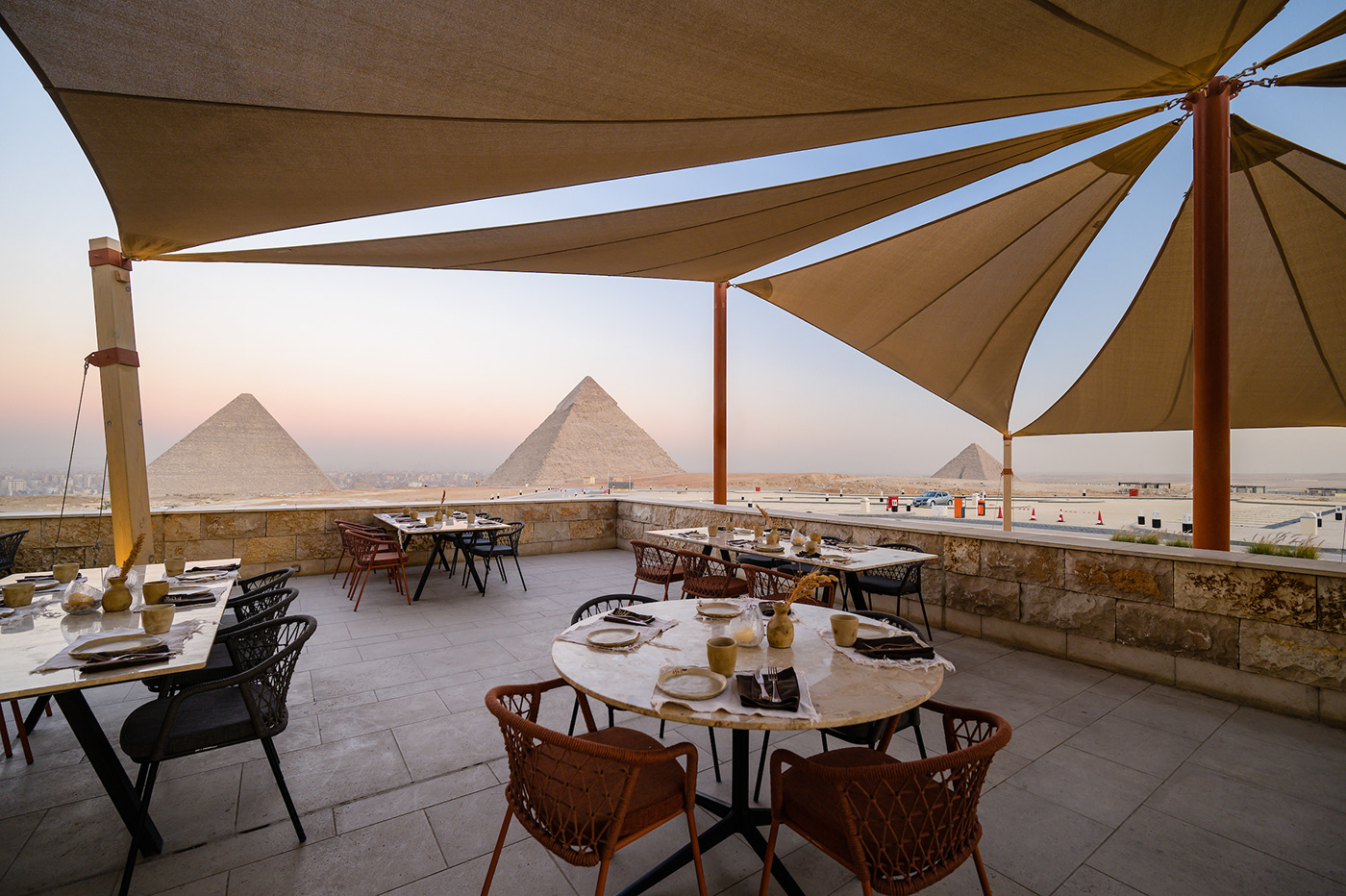 Ancient architecture design egypt giza interior design  pharoah Photography  pyramids restaurant