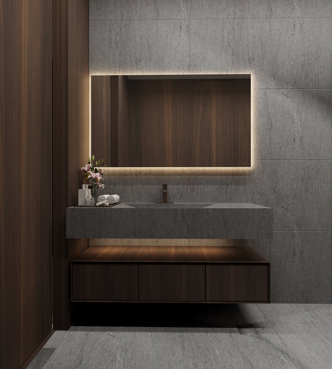 bathroom interior design  visualization corona architecture modern archviz exterior Render