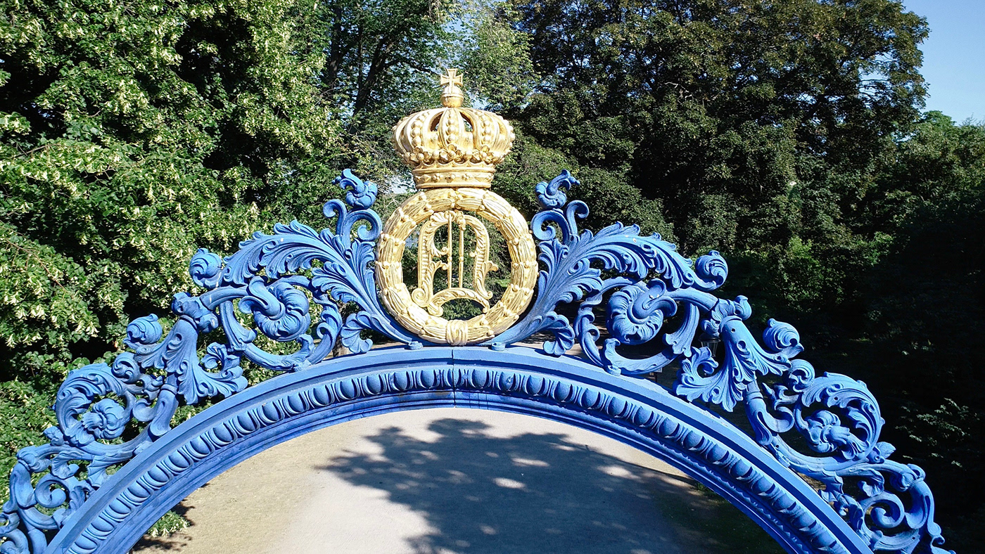 Blå porten - Kungliga Djurgården