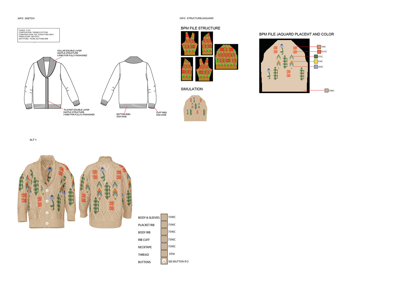 fashion design artwork sketch technical drawing Flat Sketch Clothing apparel knitwear jersey