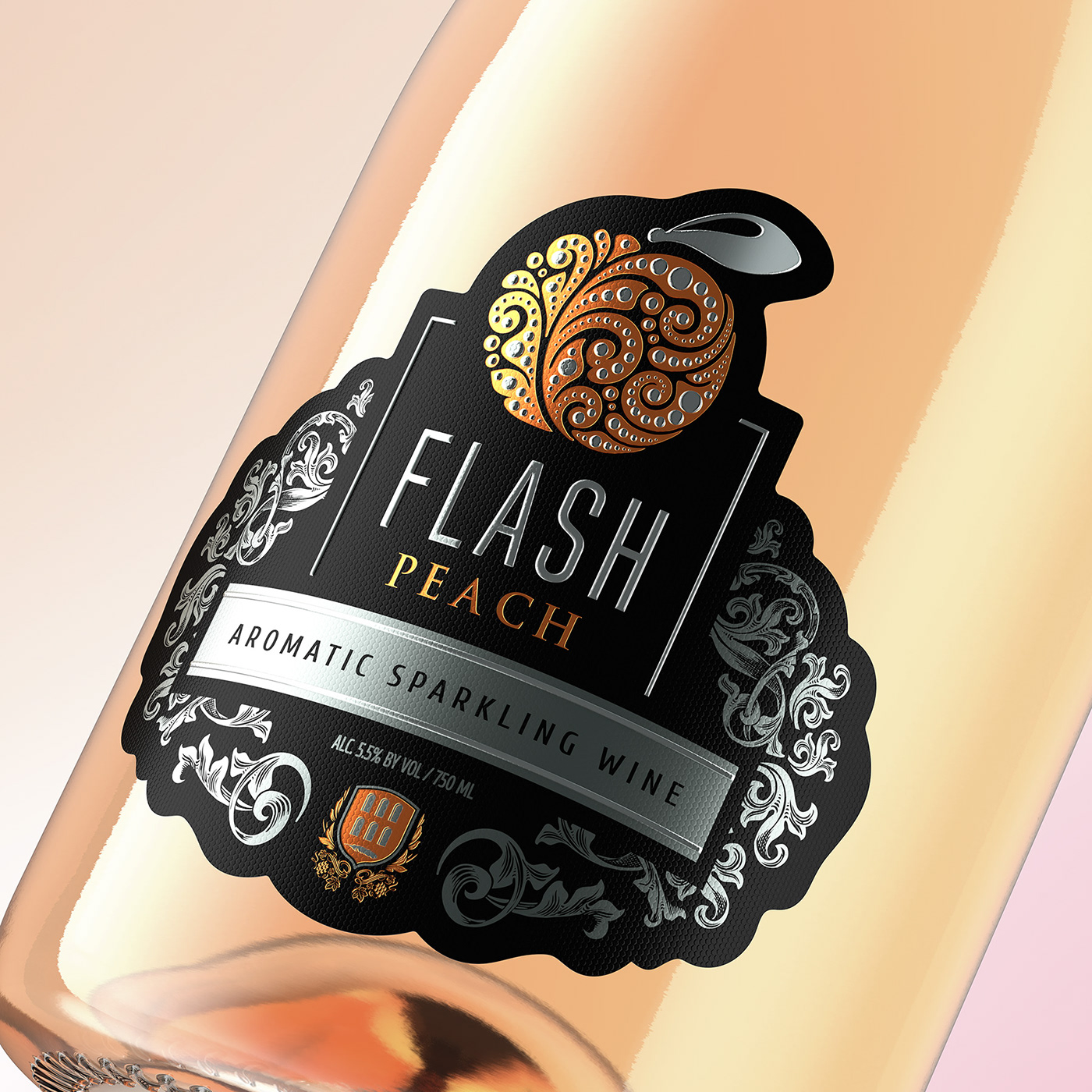 Flash sparkling italian design Packaging Label agency shumilovedesign shumi love design valerii sumilov