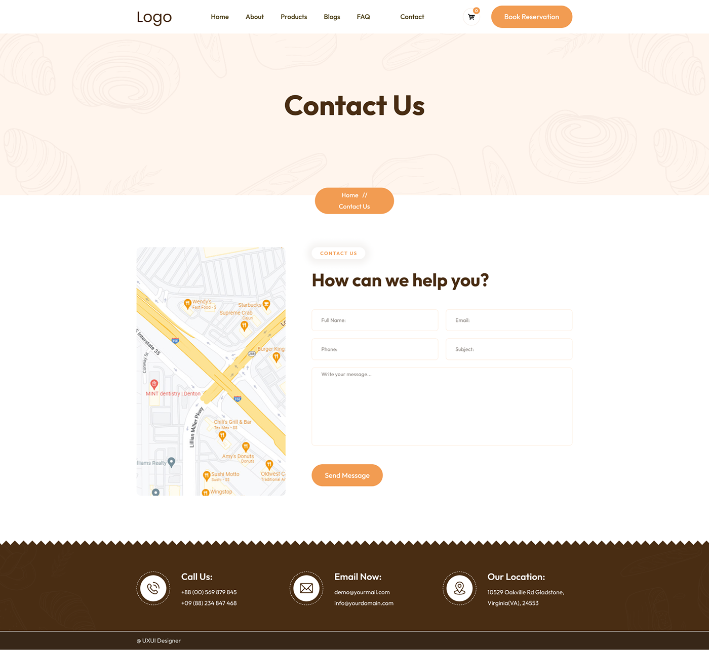 Food  restaurant menu cafe Coffee design delivery Web Design  UI/UX Website