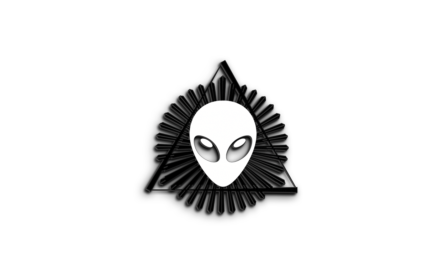 alien artwork Character design  conspiracy theory Drawing  eyes illuminati shapes triangle UFO