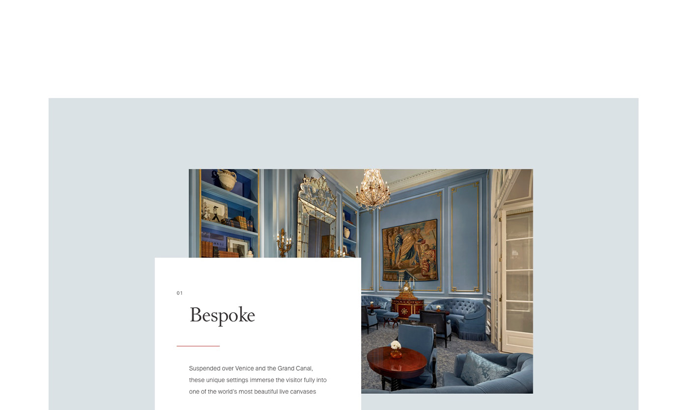 hotel Website Marriott luxury Venice Italy restaurant resort Hospitality bespoke