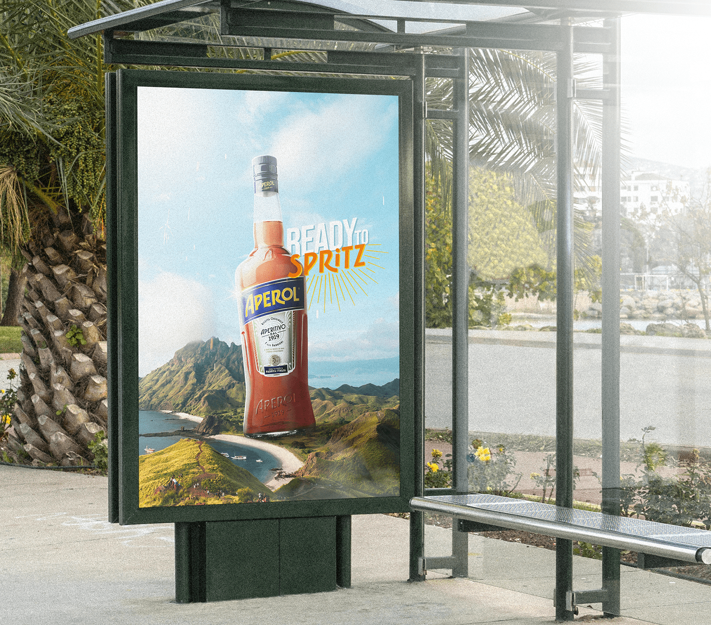 advertisement Advertising  aperol Aperol Spritz campaign graphic design  inspire manipulation retouching  Spritz