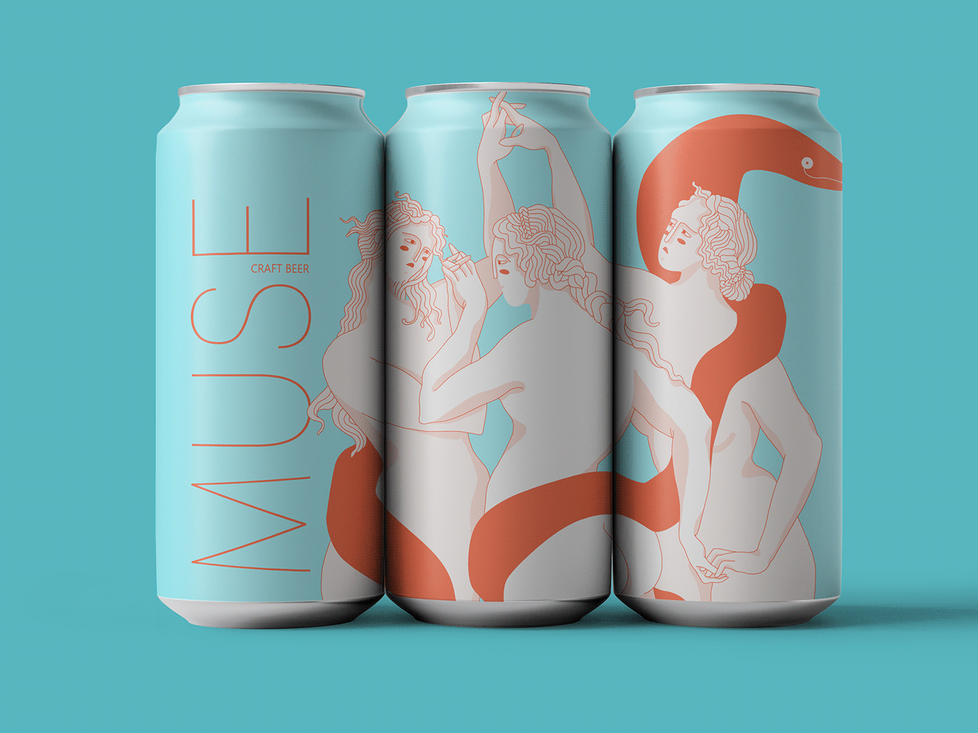 beer branding  can color design digital graphic ILLUSTRATION  Project women