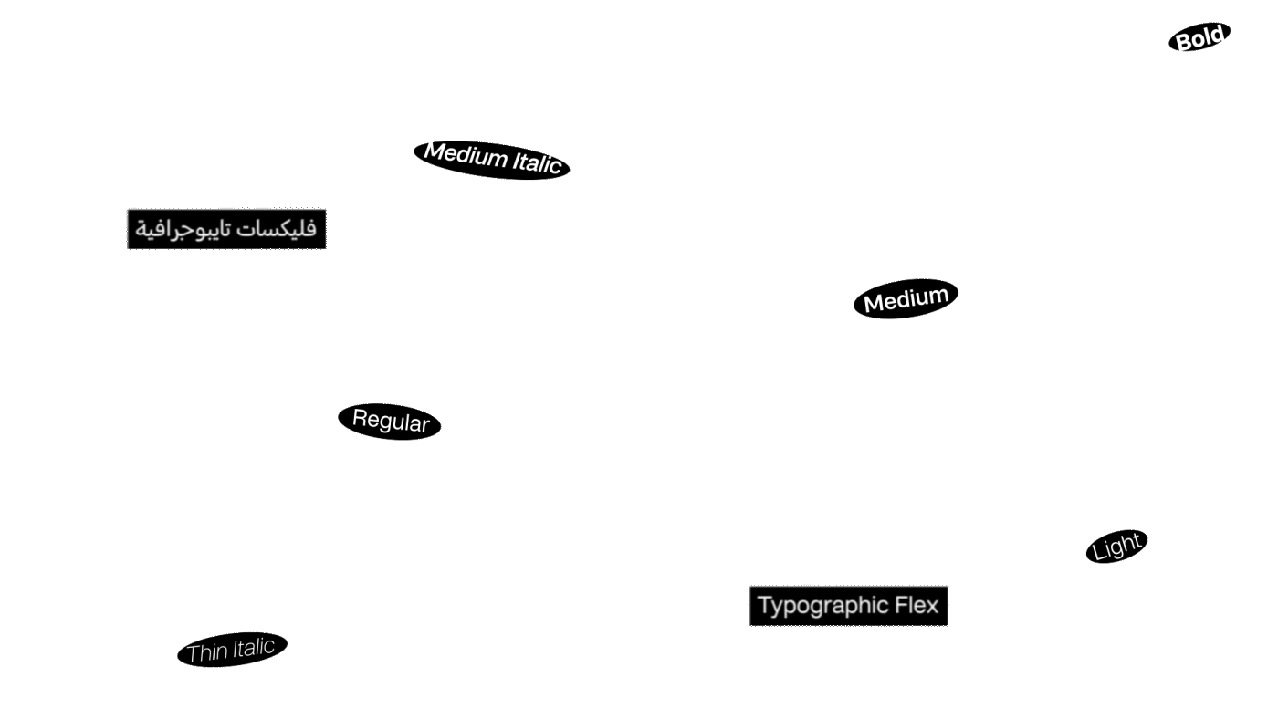arabic type Latin type typedesign typography  