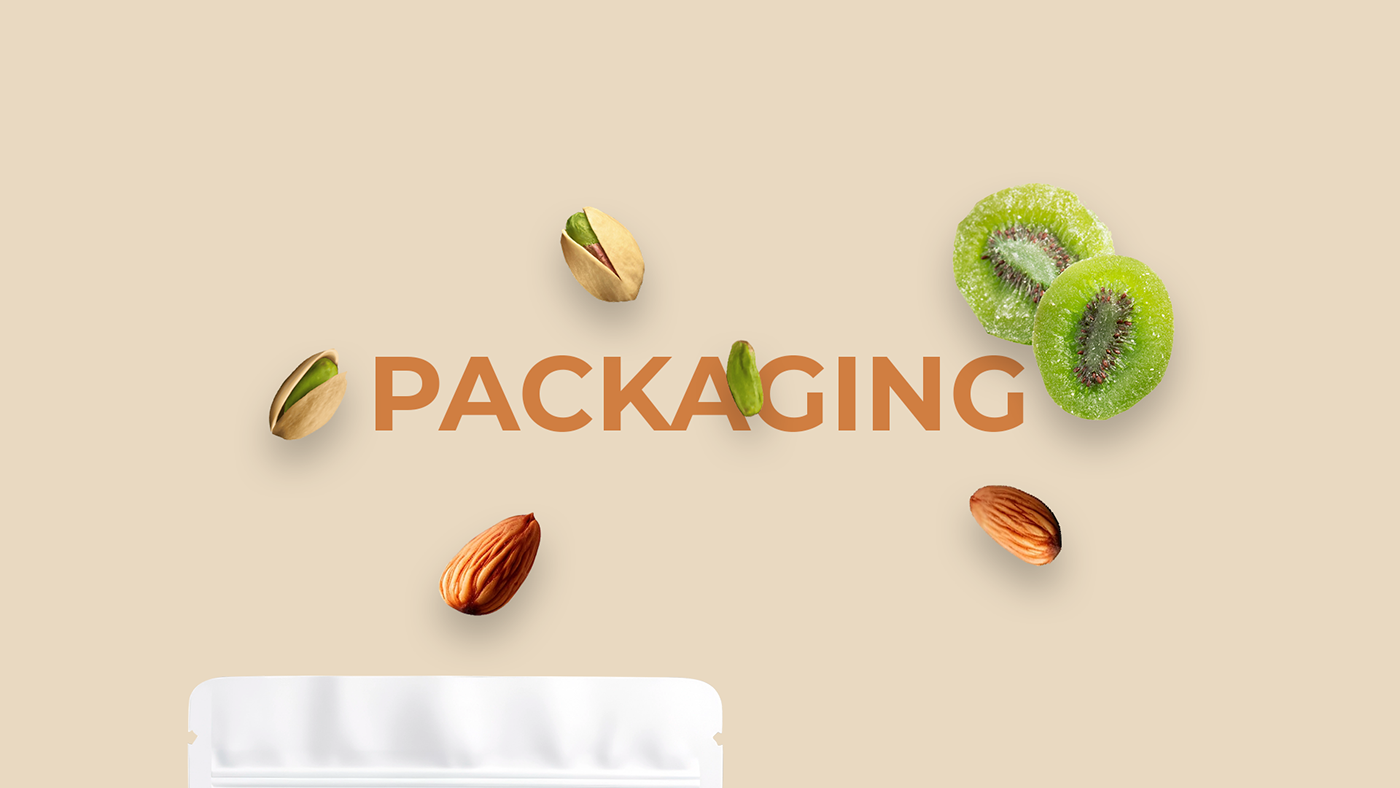 Logo Design branding  Dry fruits packaging design product Mockup Food  brand identity design marketing  