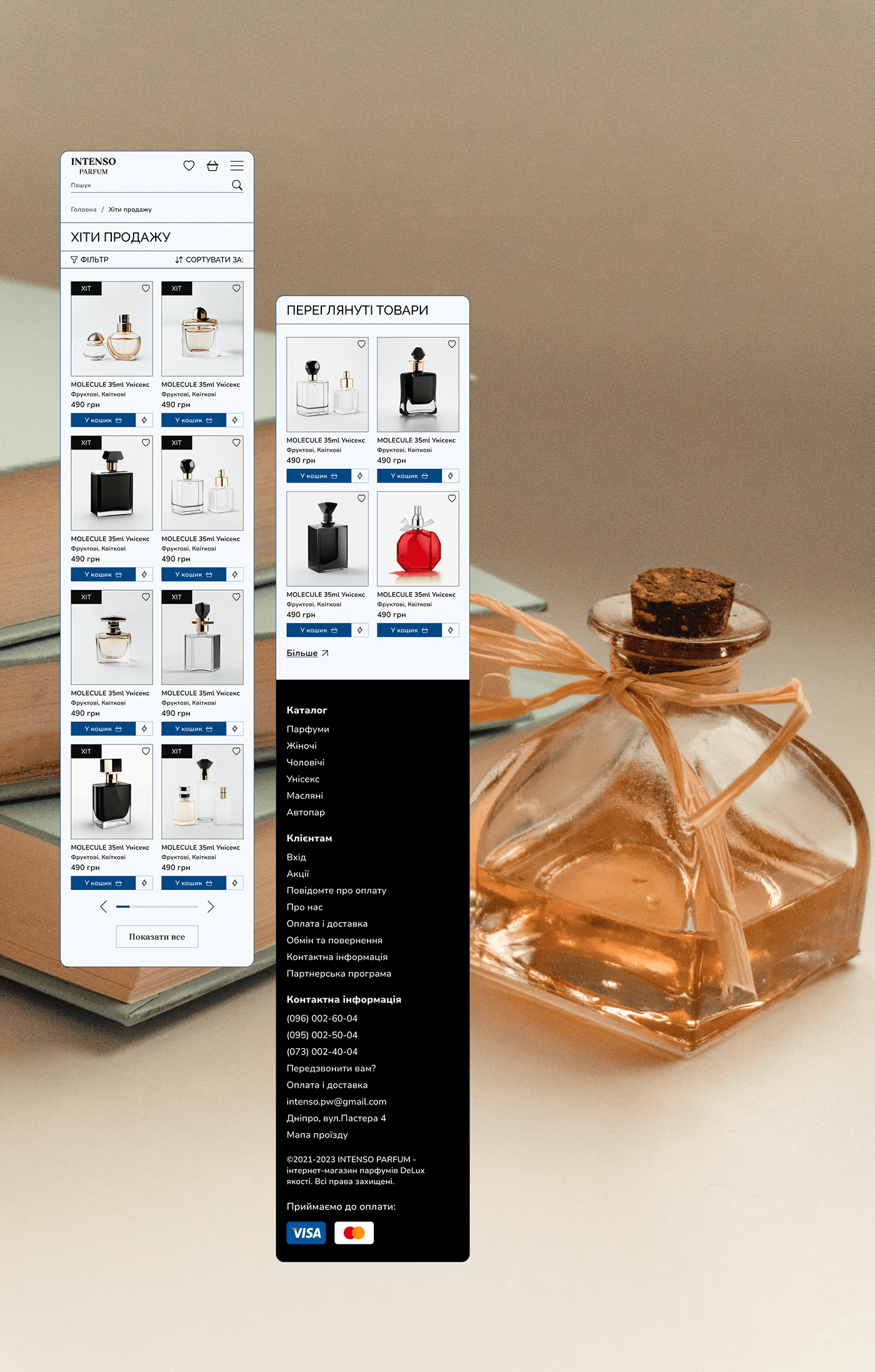 perfume redesign user experience UI/UX Web Design  research Website Figma ui design user interface