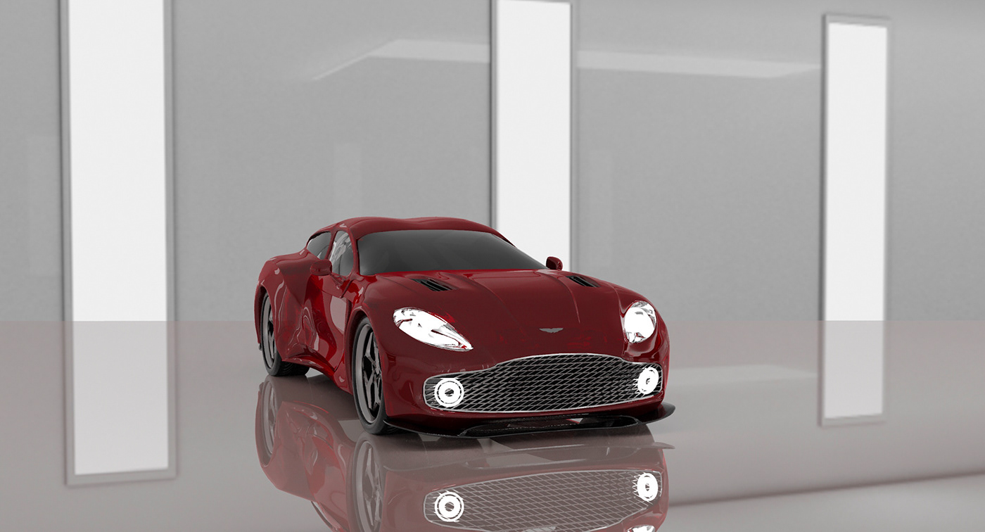 3D 3dsmax astonmartin car carmodel CoronaRender  design 3dmodelling   c4d Render
