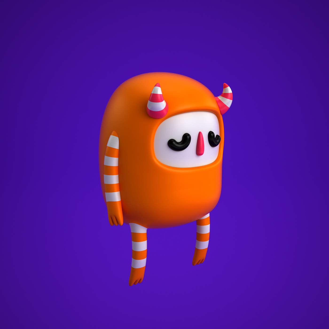 3D Render toy cute 3D Character c4d cinema 4d octane modeling simple