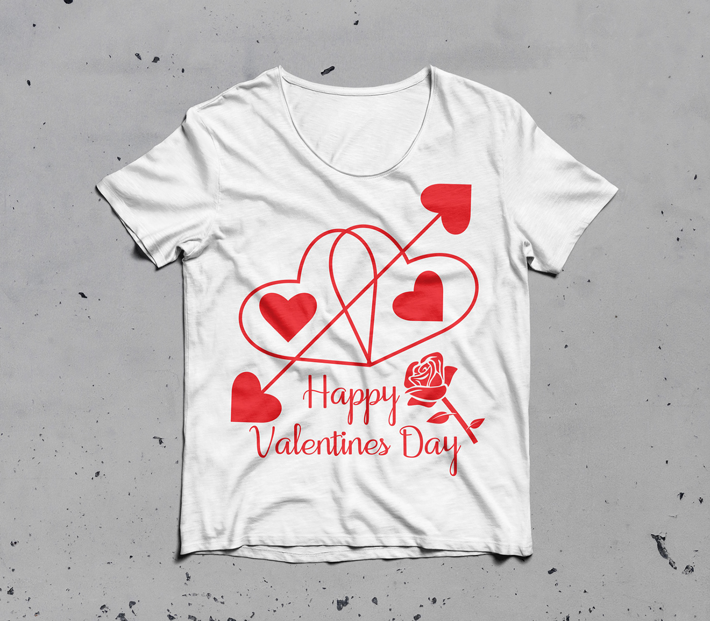 Download Valentine's Day T-shirt Design on Behance