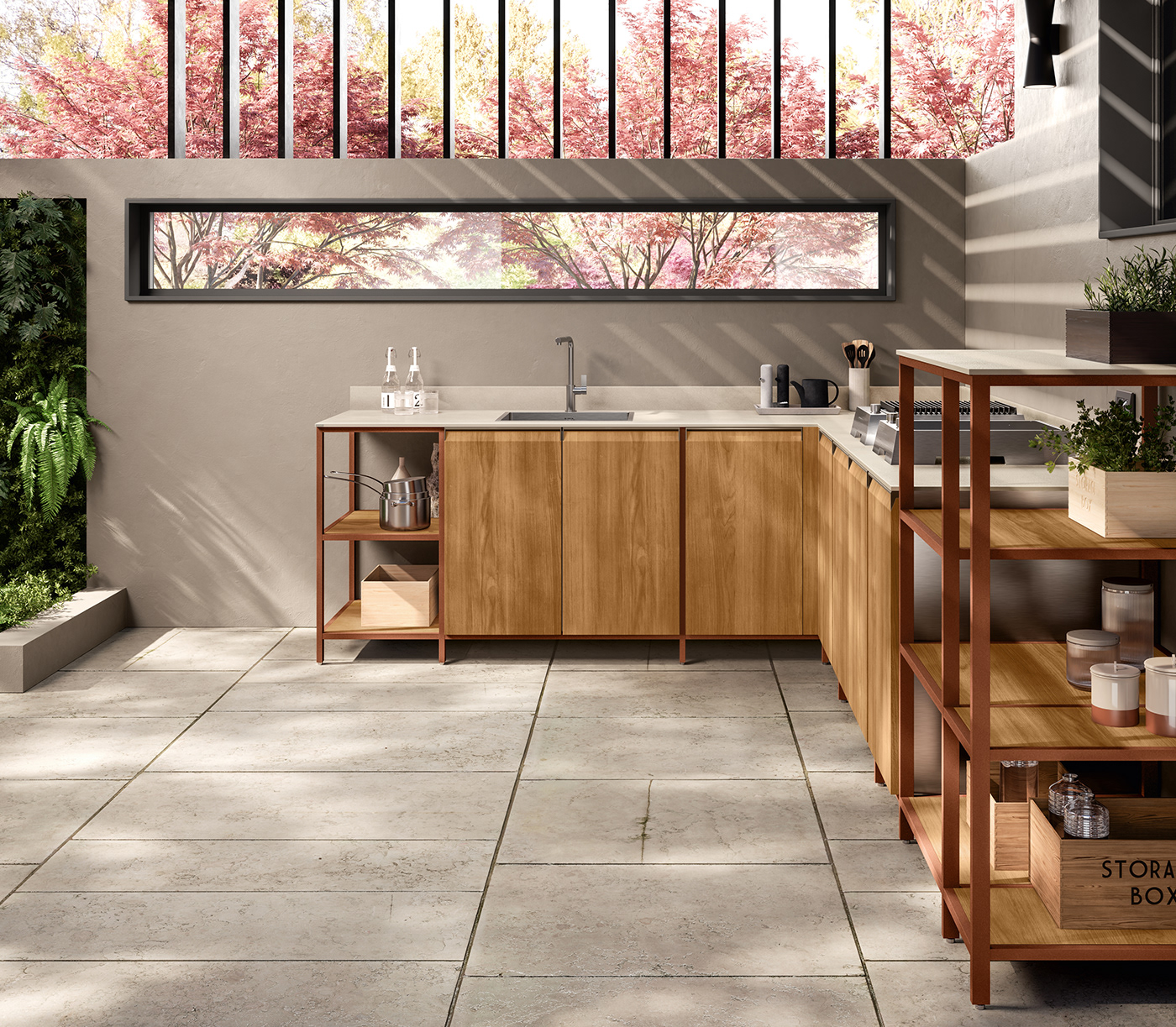 3D CGI design exterior interior design  kitchen new Render visualization