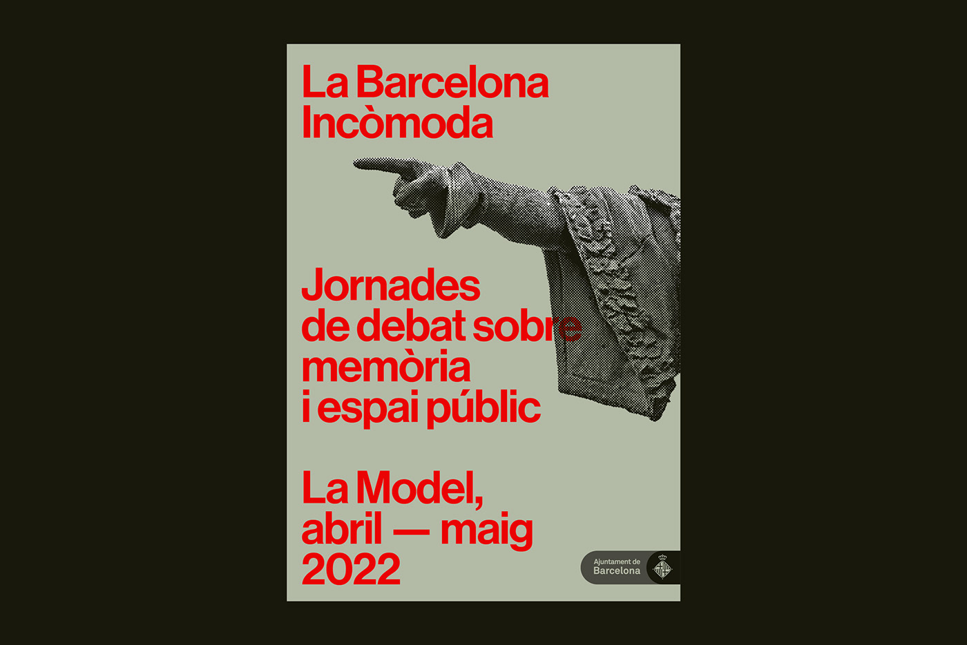 america barcelona campaign columbus debate identity monument poster statue talks