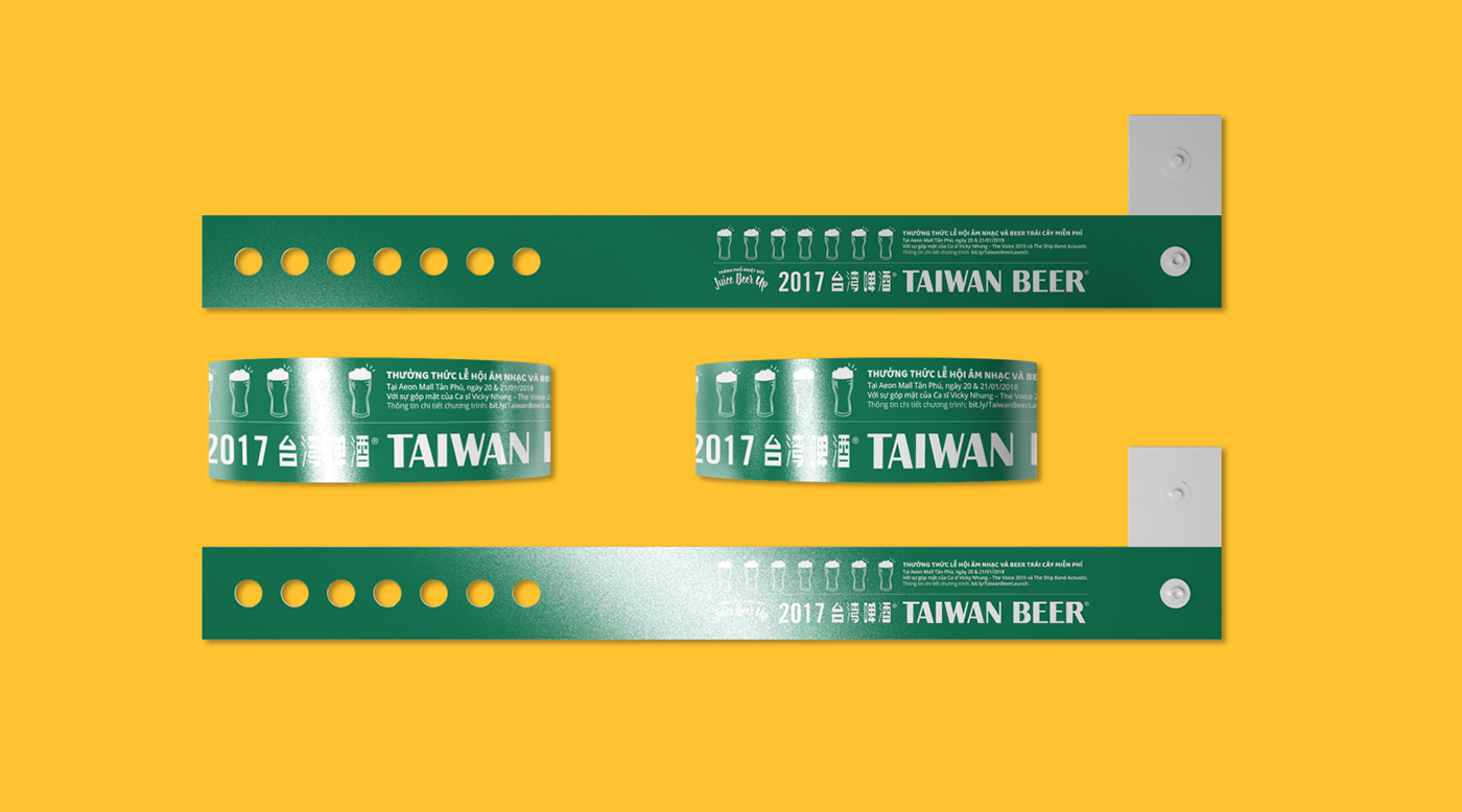 art direction  Launching campaign Taiwan Beer F&B vietnam hcmc Next Good Things agency Consulting