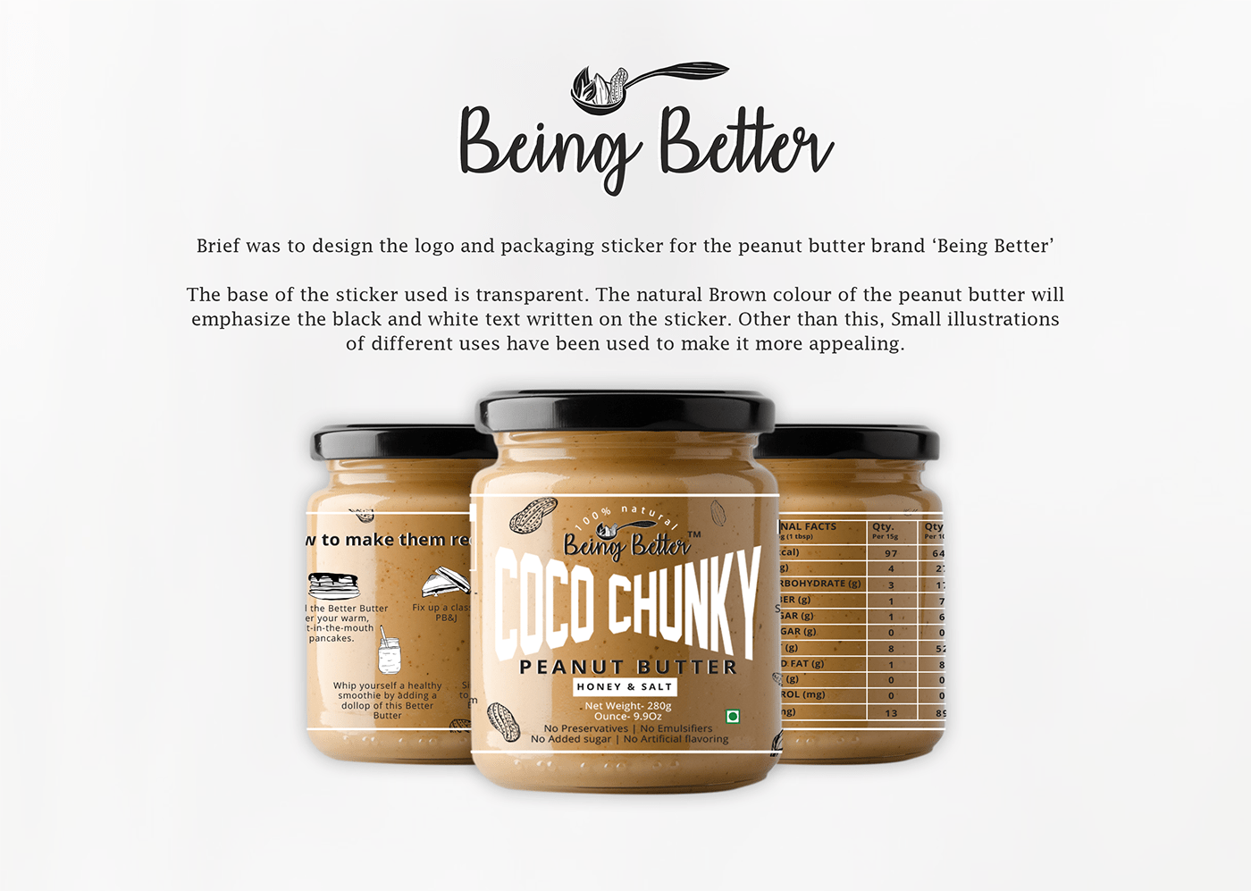 branding  Branding design graphic graphic design  logo Packaging packaging design peanut butter
