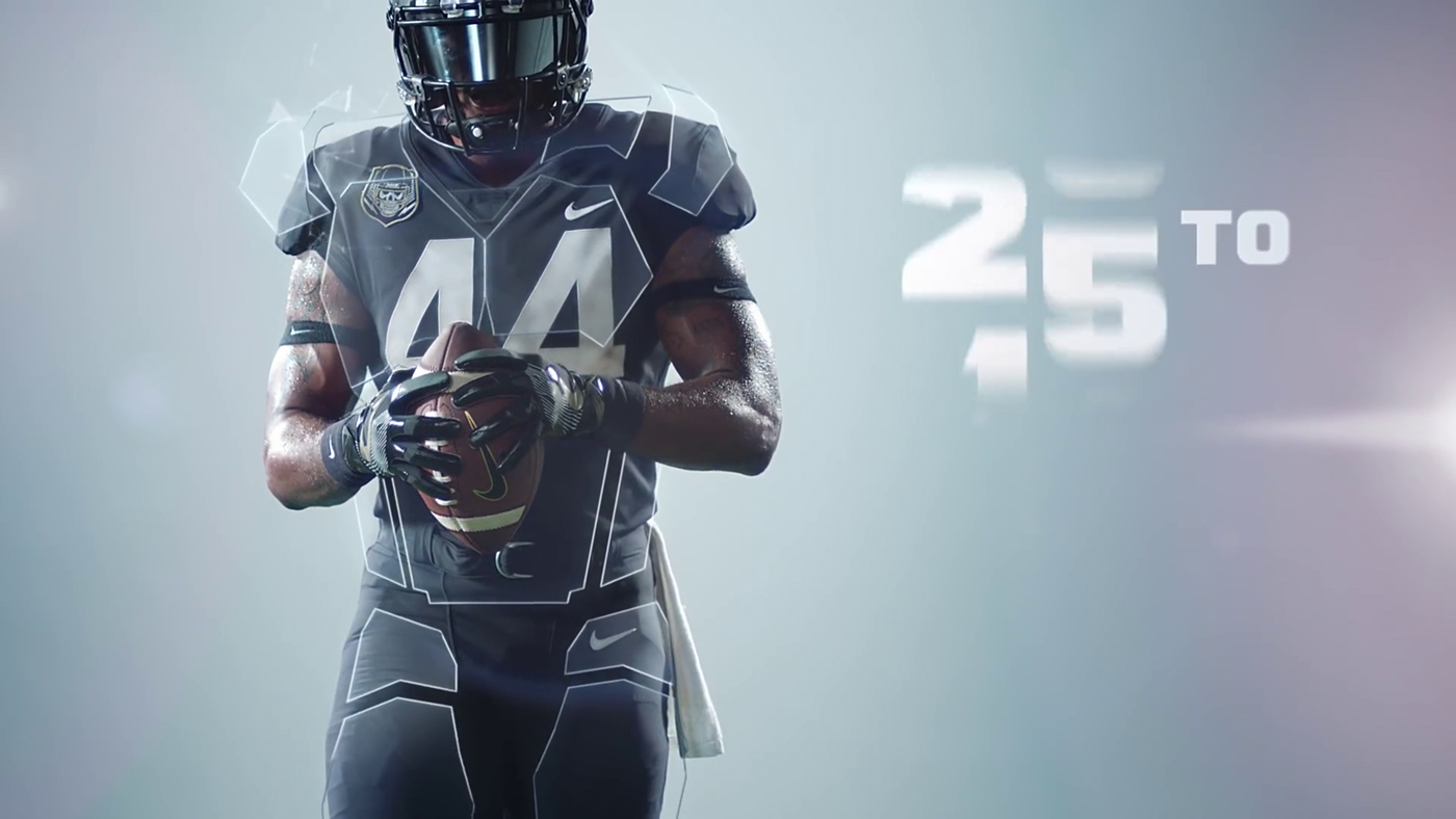 Nike vapor untouchable uniform jeton studio 3D animation  CG vfx commercial