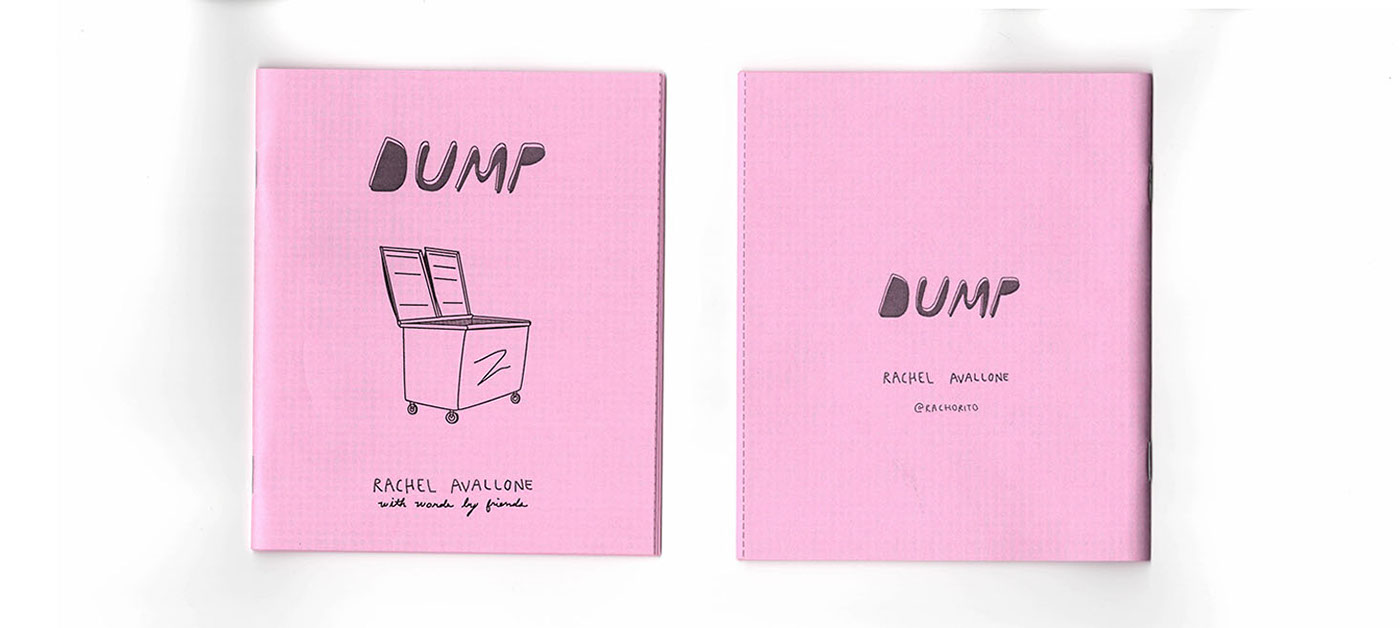 Zine  Zines dumpster publishing   Small Press trash HAND LETTERING lettering typography   type