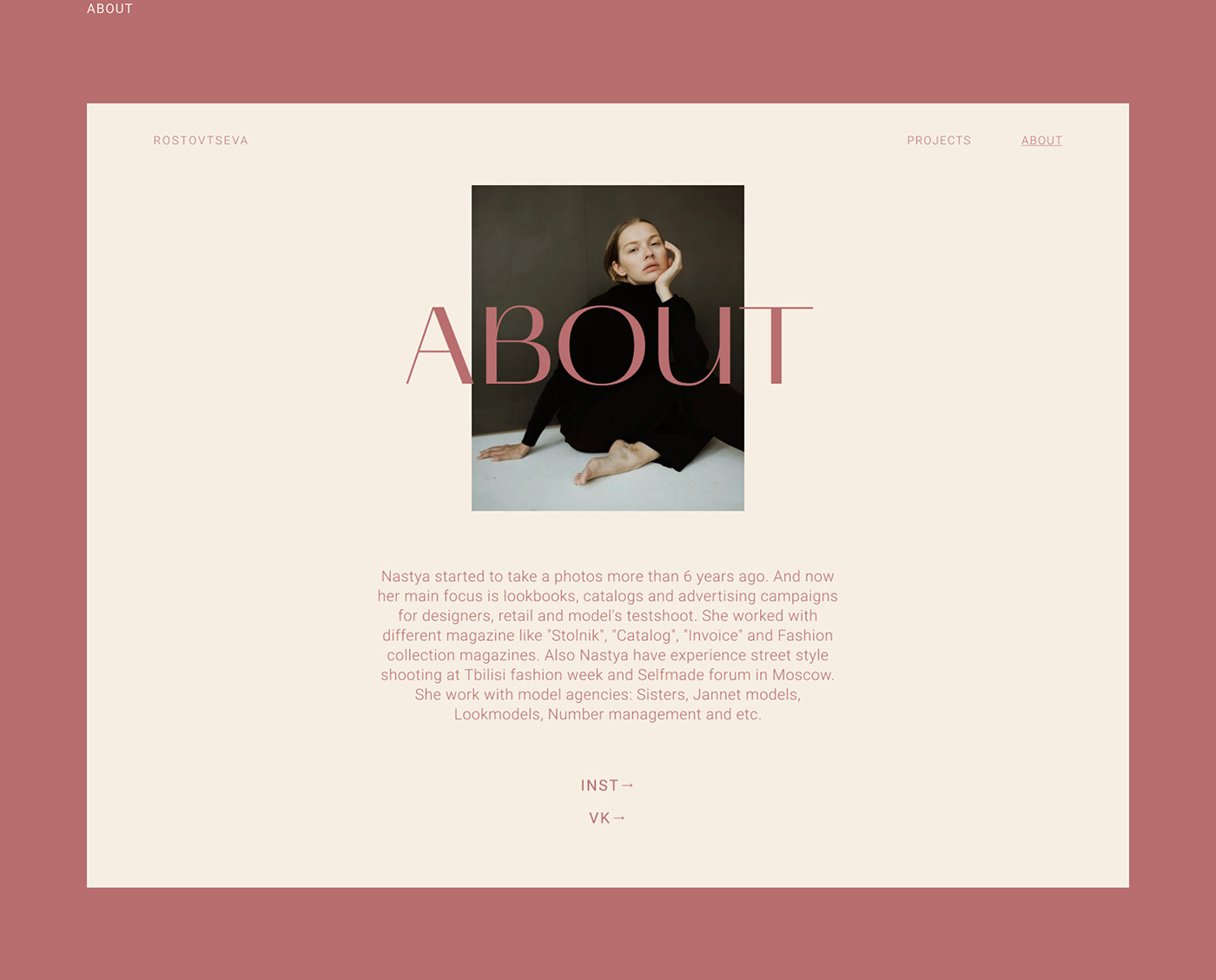 Fashion  graphic design  minimal Photography  portfolio typography   UI Webdesign Website