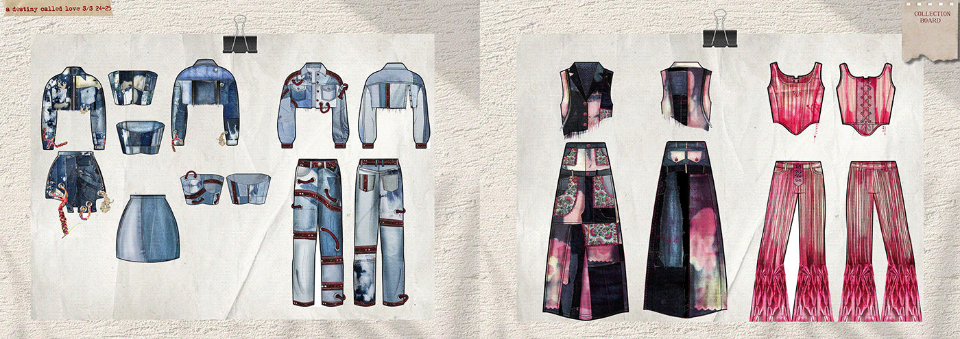 Denim fashion design Fashion  unisex manipulation photoshop adobe illustrator ILLUSTRATION  Digital Art  concept art