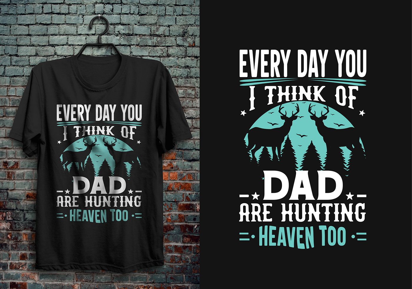 Hunting T Shirt Design Free Download