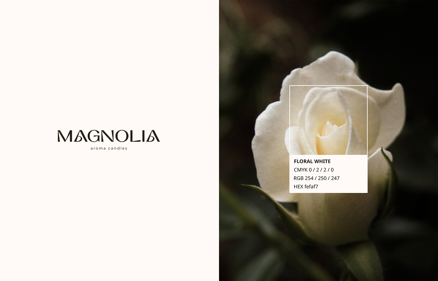 Floral magnolia color