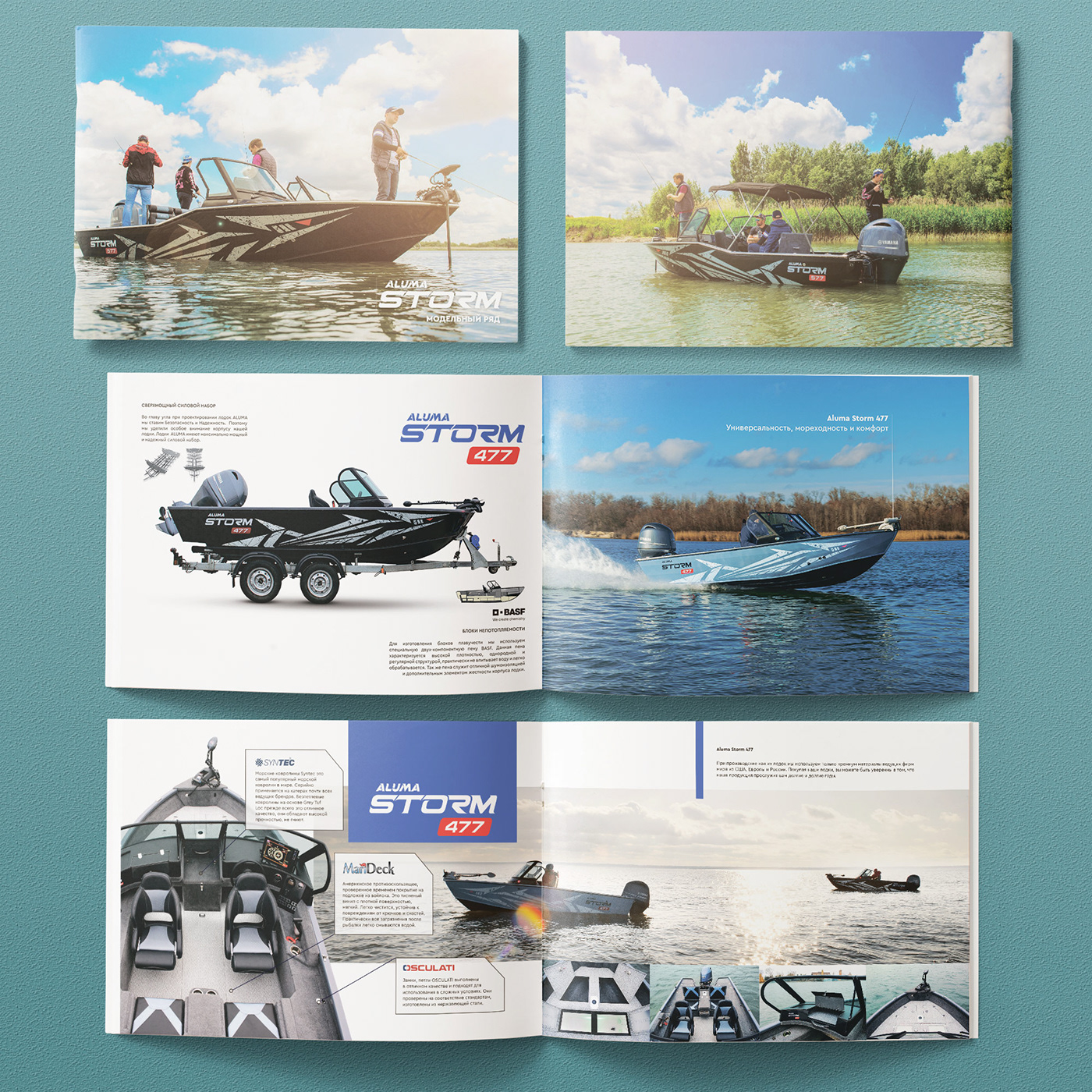 Boats catalog fishing InDesign magazine Photography  print design  sea water