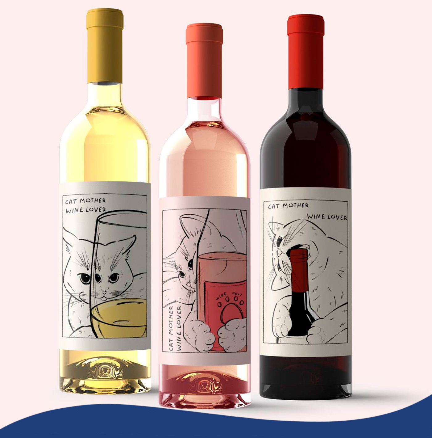 wine wine label Procreate digital illustration branding  product design  brand identity visual identity Brand Design designer