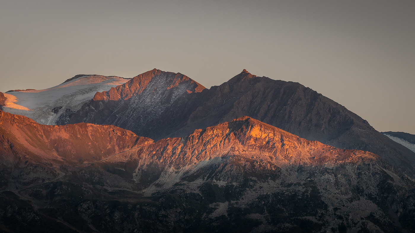 alps france Landscape mountain sunset