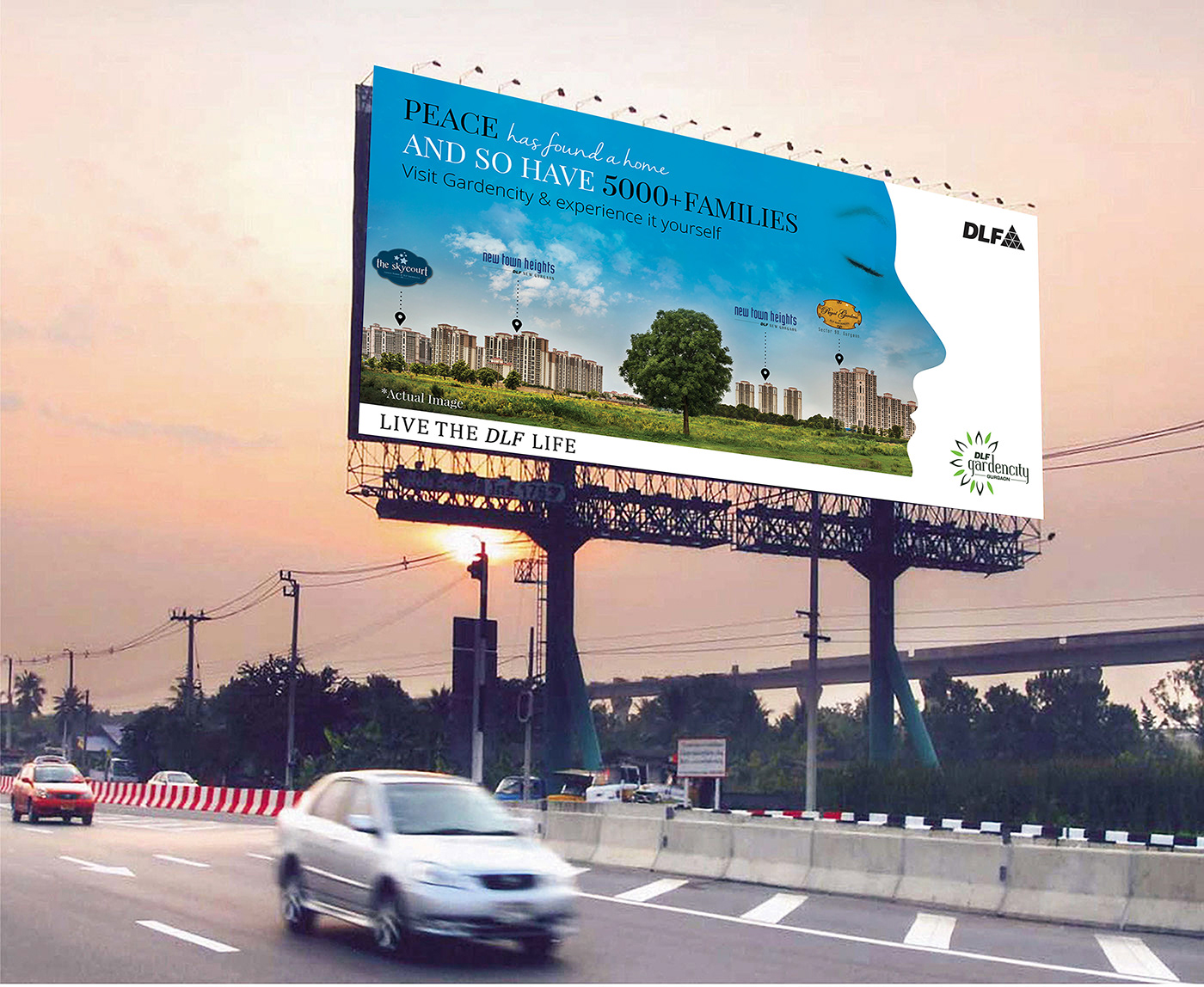 real estate Social media post ads banner billboard design Hoarding Design