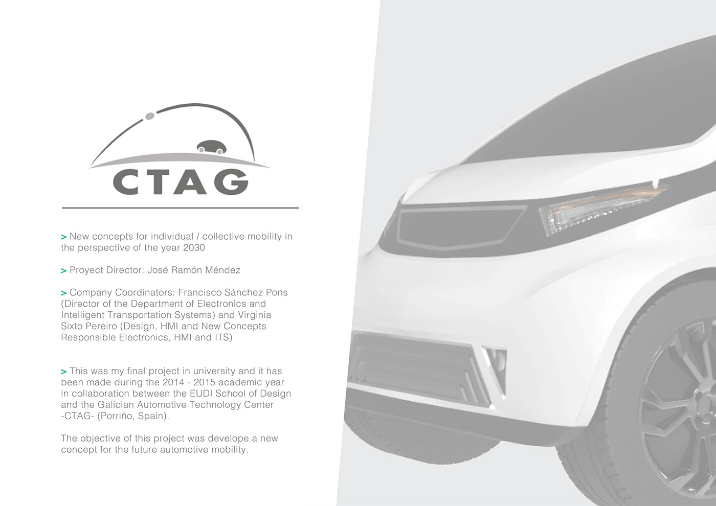 Insuela Carsharing car design quark Concepts for mobility Eudi CTAG