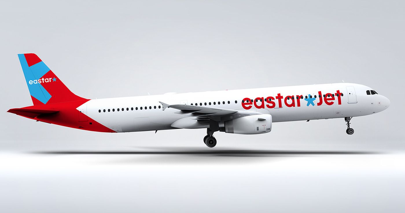 Aircraft airline branding  flight livery design logo rebranding visual identity airplane branding aviation design