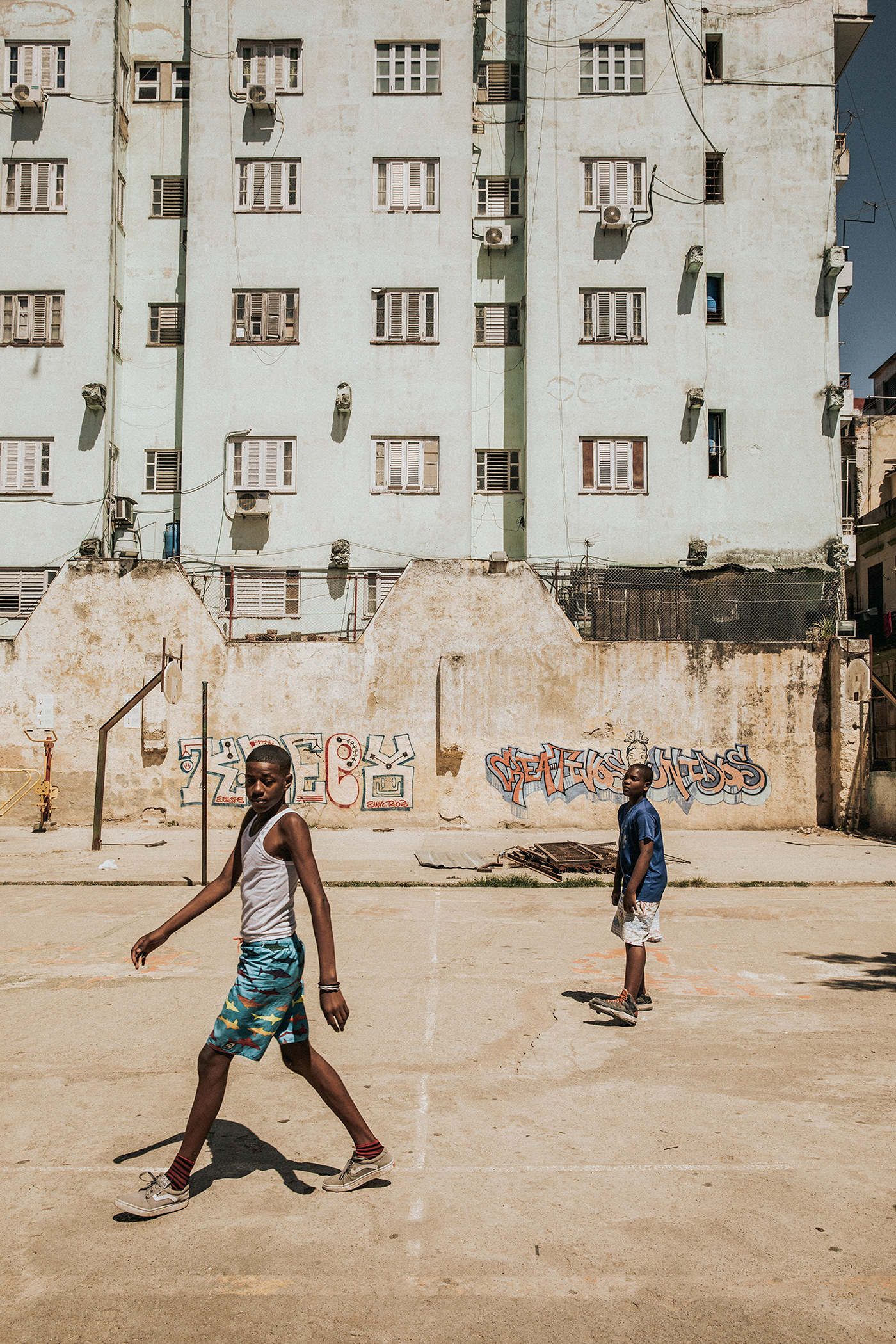 cuba havana habana Travel Street street photography Basketball Court court kids
