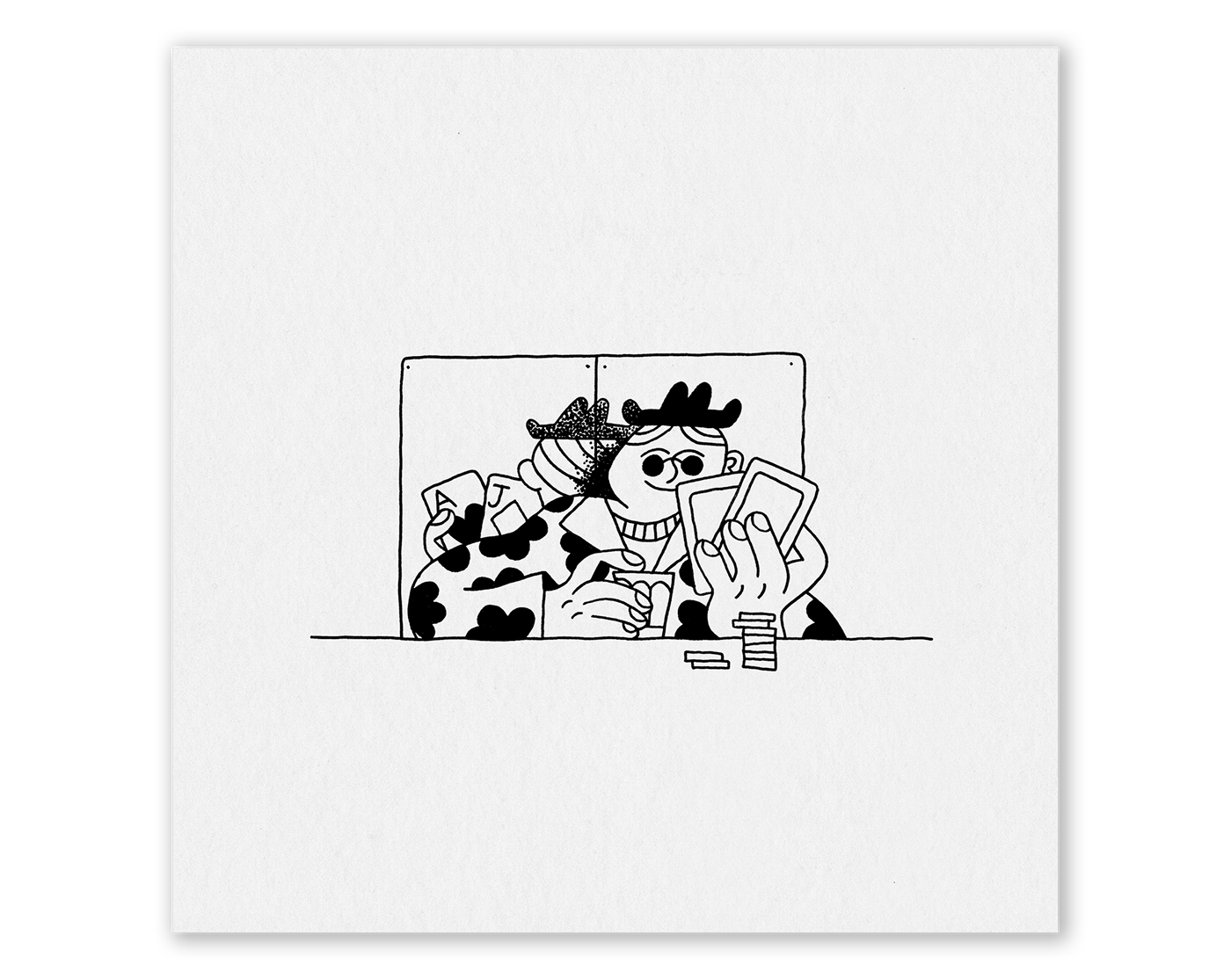 artwork black and white cartoon Character design  Drawing  ILLUSTRATION  ink ink drawing inktober linedrawing