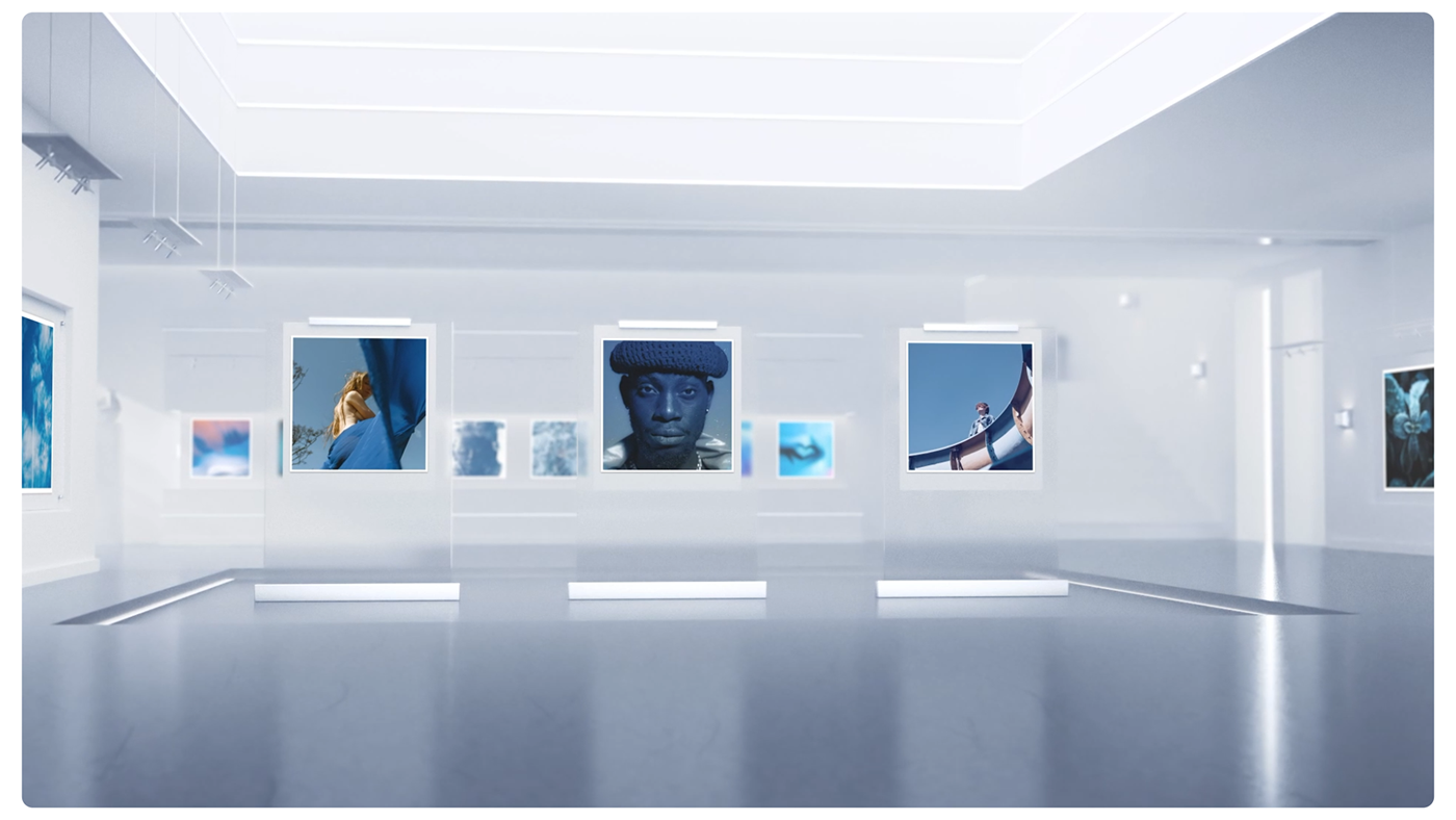 3D 3d animation Art Gallery  Digital Art  memories museum showroom visualization