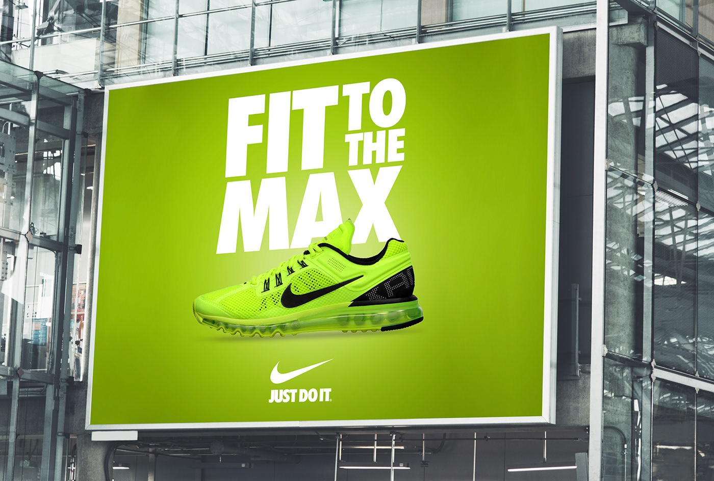 advertisement Brand Design branding  Digital Artwork marketing   Media Design Nike ad print design  product design 