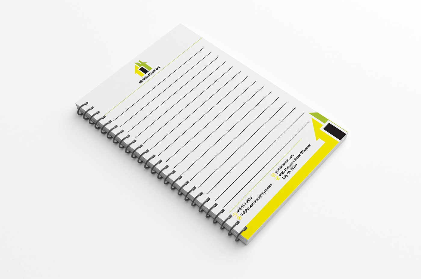 Professional Notepad Design