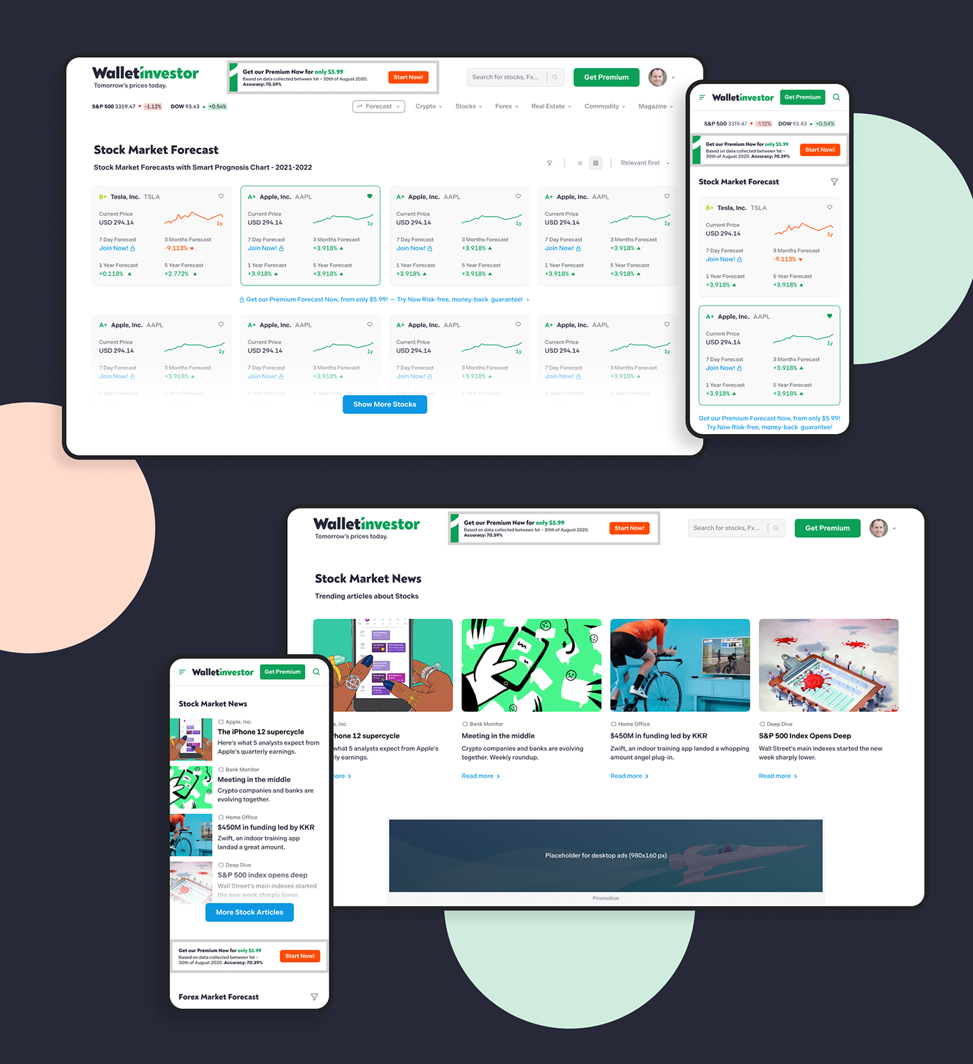 ai Charts digitalbranding MarketAnalysis stockmarket uidesign UserInterface Webdesign