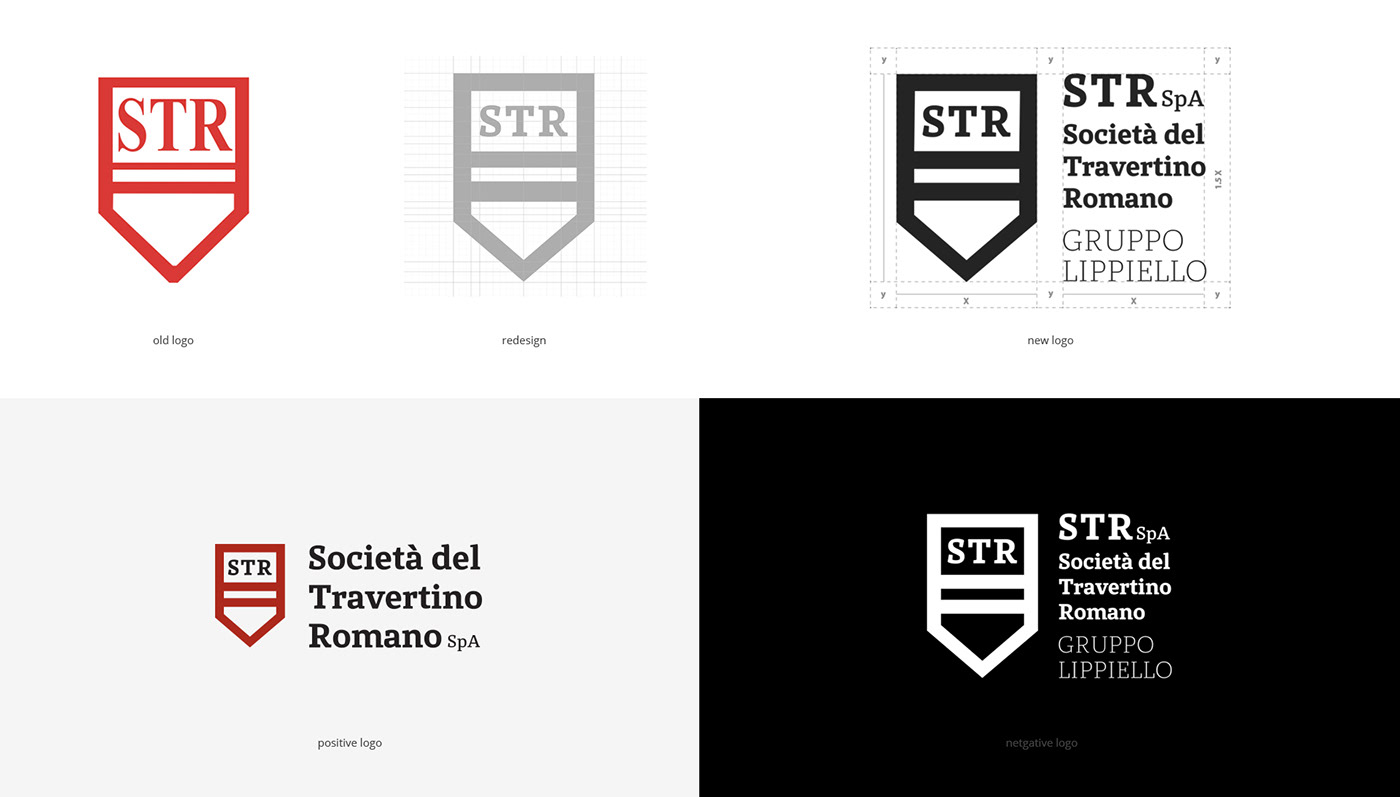 art direction  brand manual branding  Digital strategy identity logo made in italy stone str Web Design 