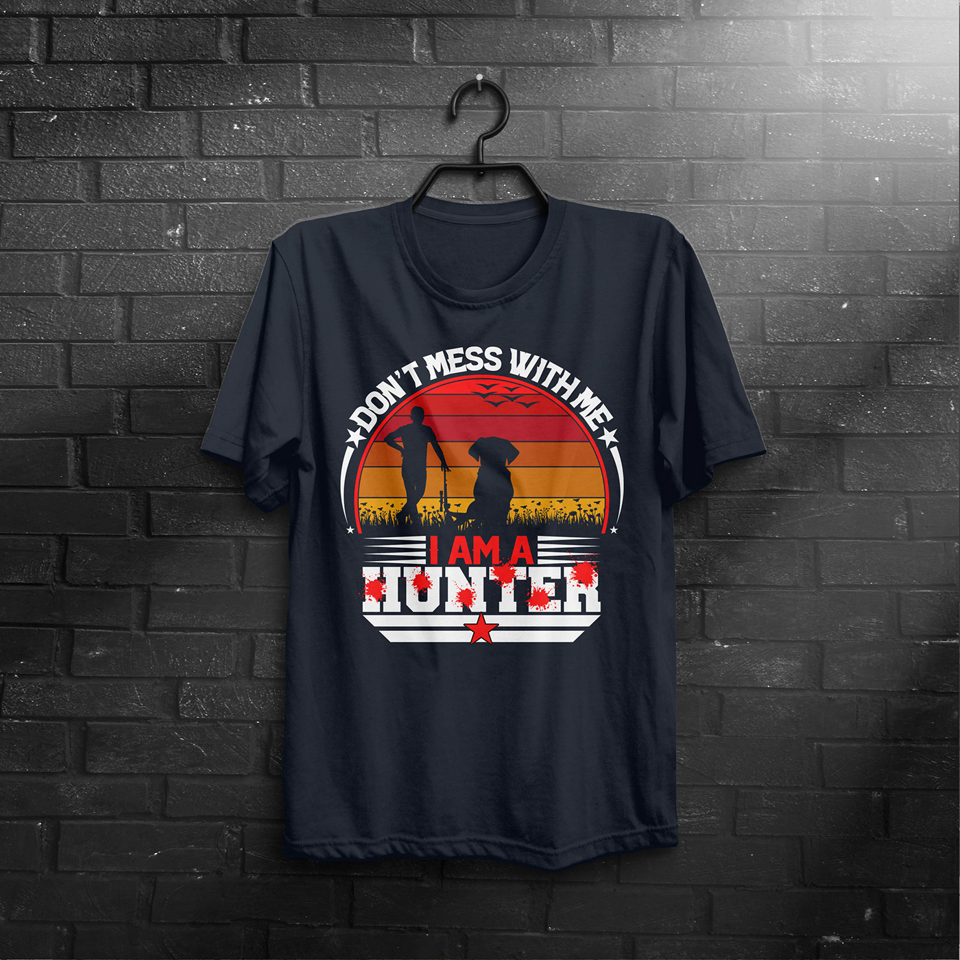 animals deer Deer Hunting design hiking Hunters Hunting hunting shirt t-shirt typography  