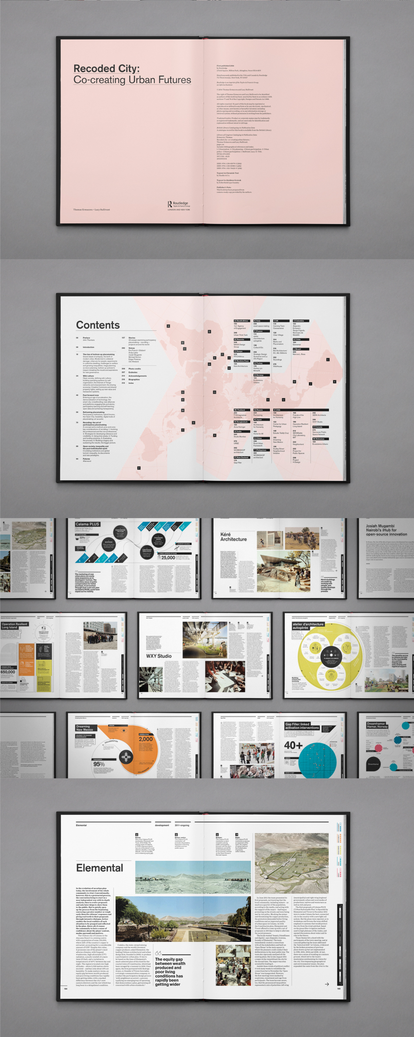 infographics art direction  information design book design data visualisation recoded city The Surgery swiss property architecture