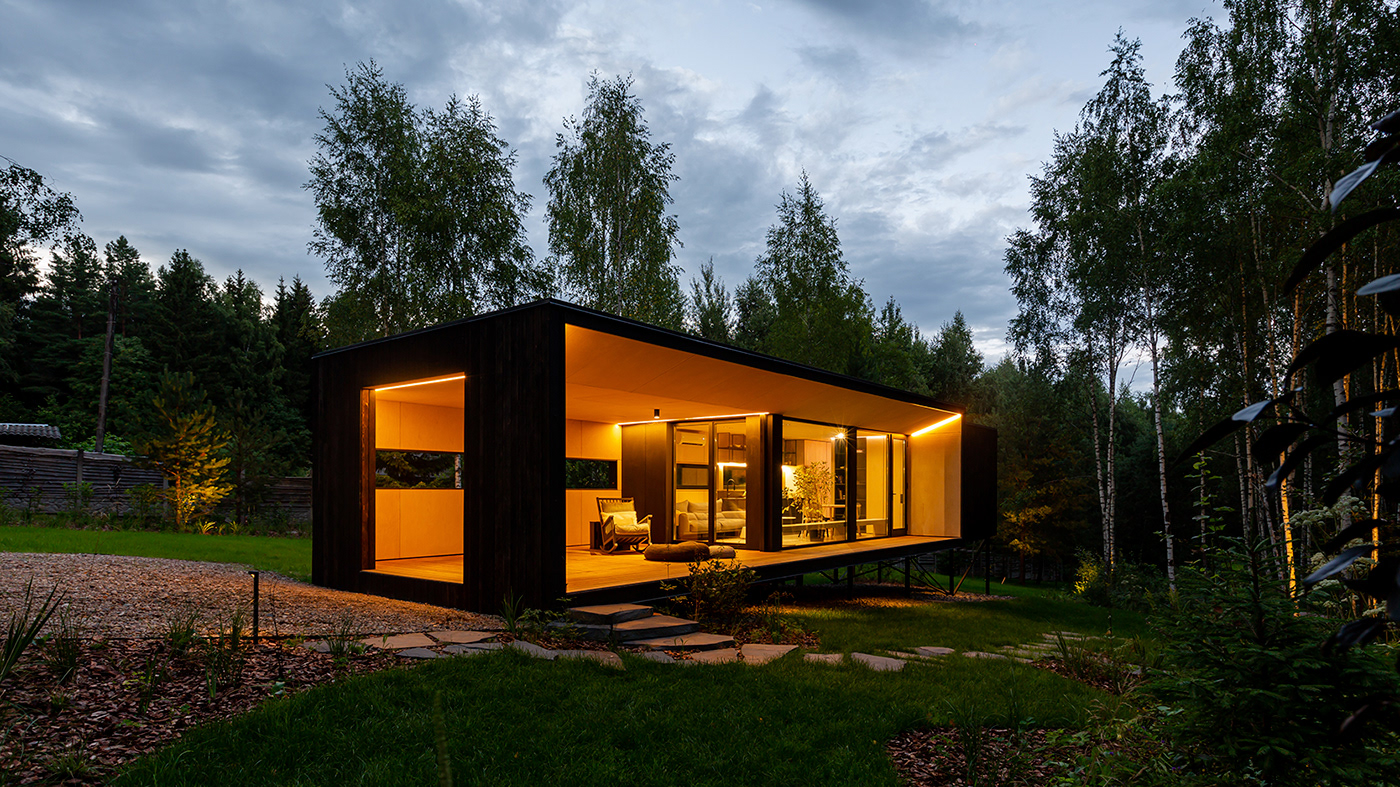 house architecture modular design Private small Project