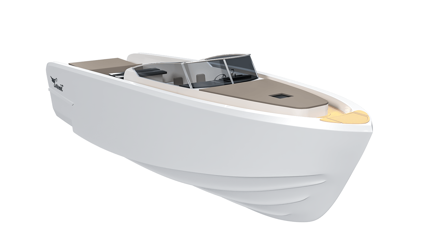 boat ship vessel yacht luxury 3D visualization boat design marine design