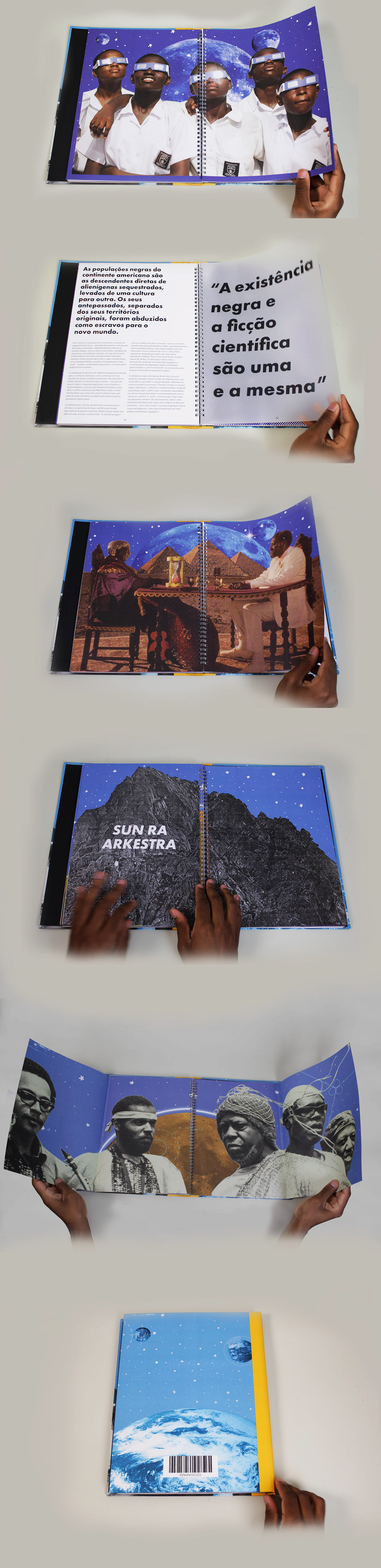 TCC afrofuturismo afrofuturism afro book Livro negro design cultura arte